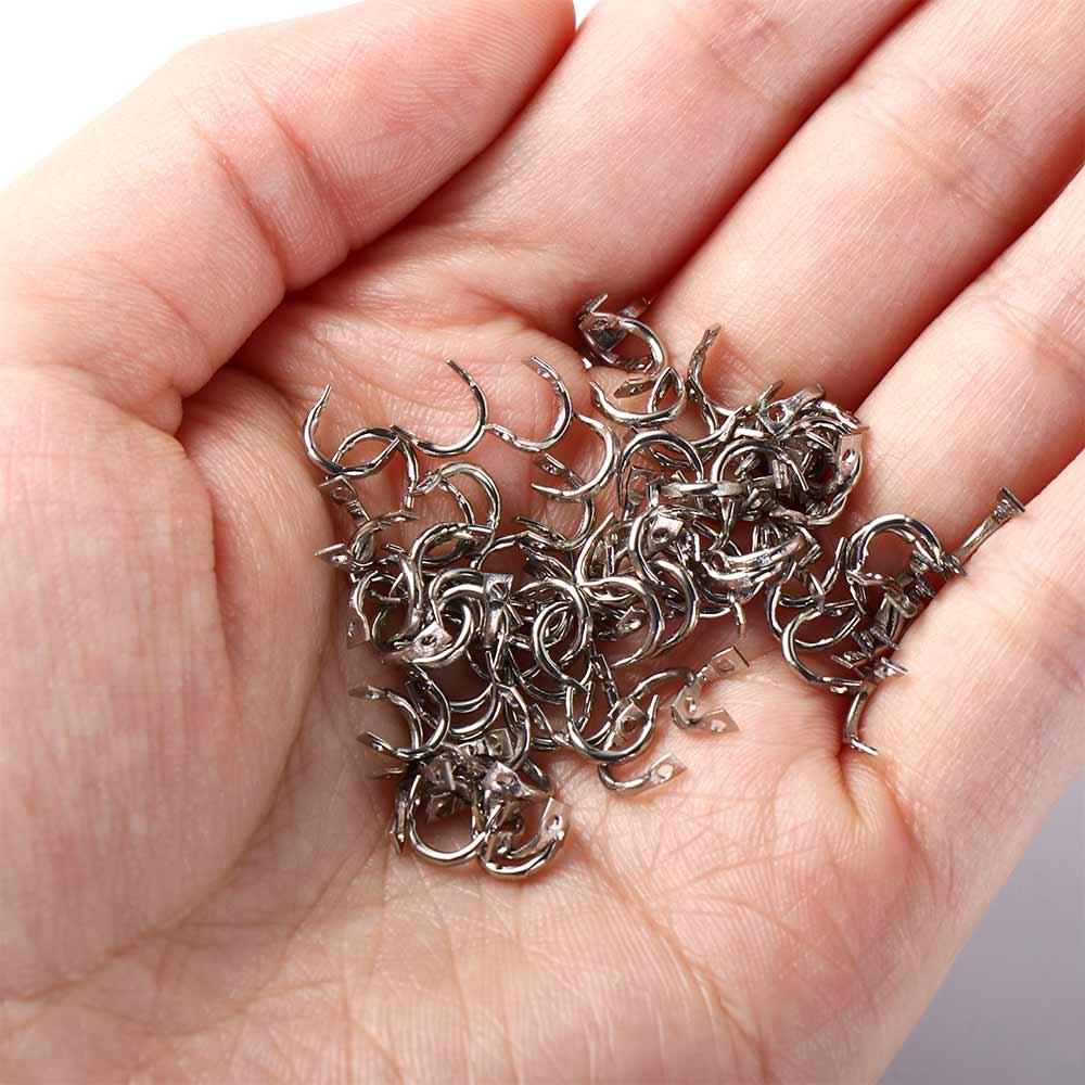Fishing Tackle U-Shaped Connector Making Fishing Clevis Spinnerbait Brass Clevis Spinner Clevis