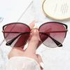 Uv Protection, Polarized Sunglasses, Women'S Gm Sunglasses, Fashionable, Big Face And Thin Feeling