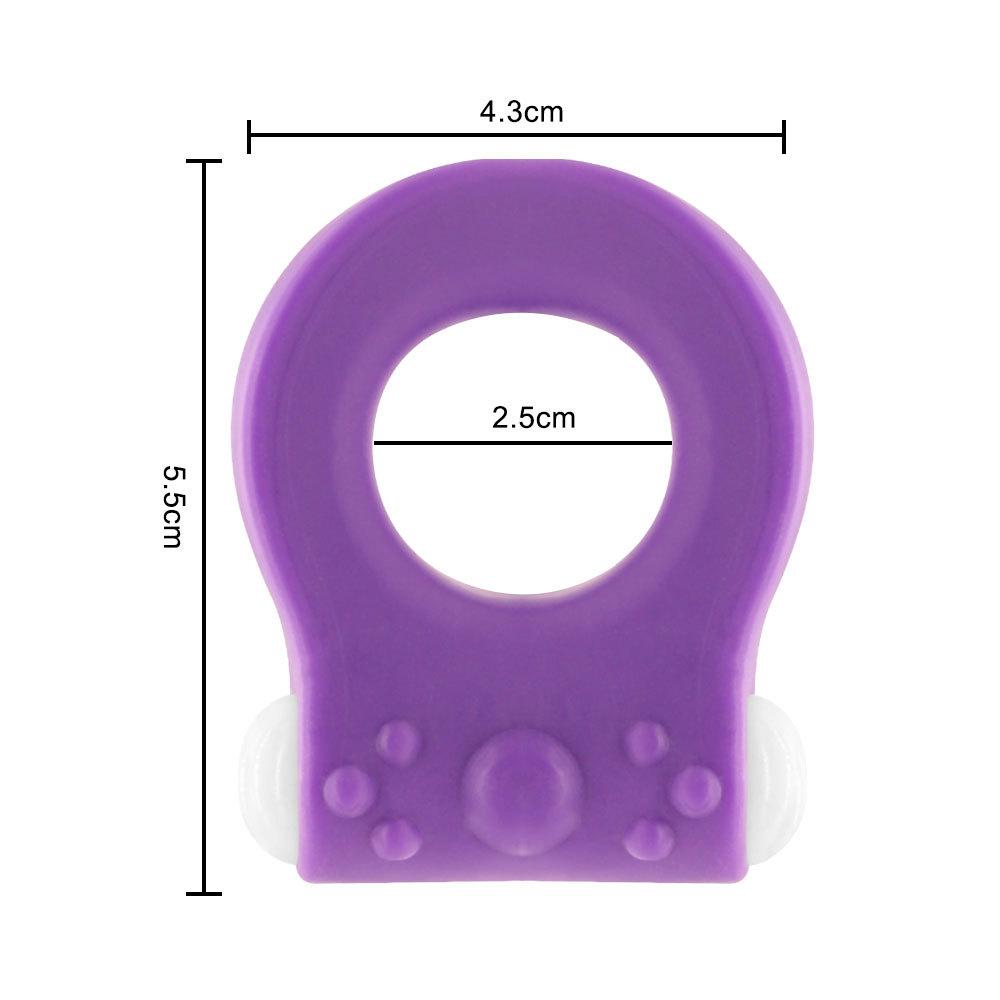 Горячая Распродажа Вибрирующее Кольцо-Подкова Мужской Вибратор Блокирующее Кольцо Волнистая Точка Мягкий Клей Кольцо на Пенис Взрослый Сексуальный Секс-Продукт