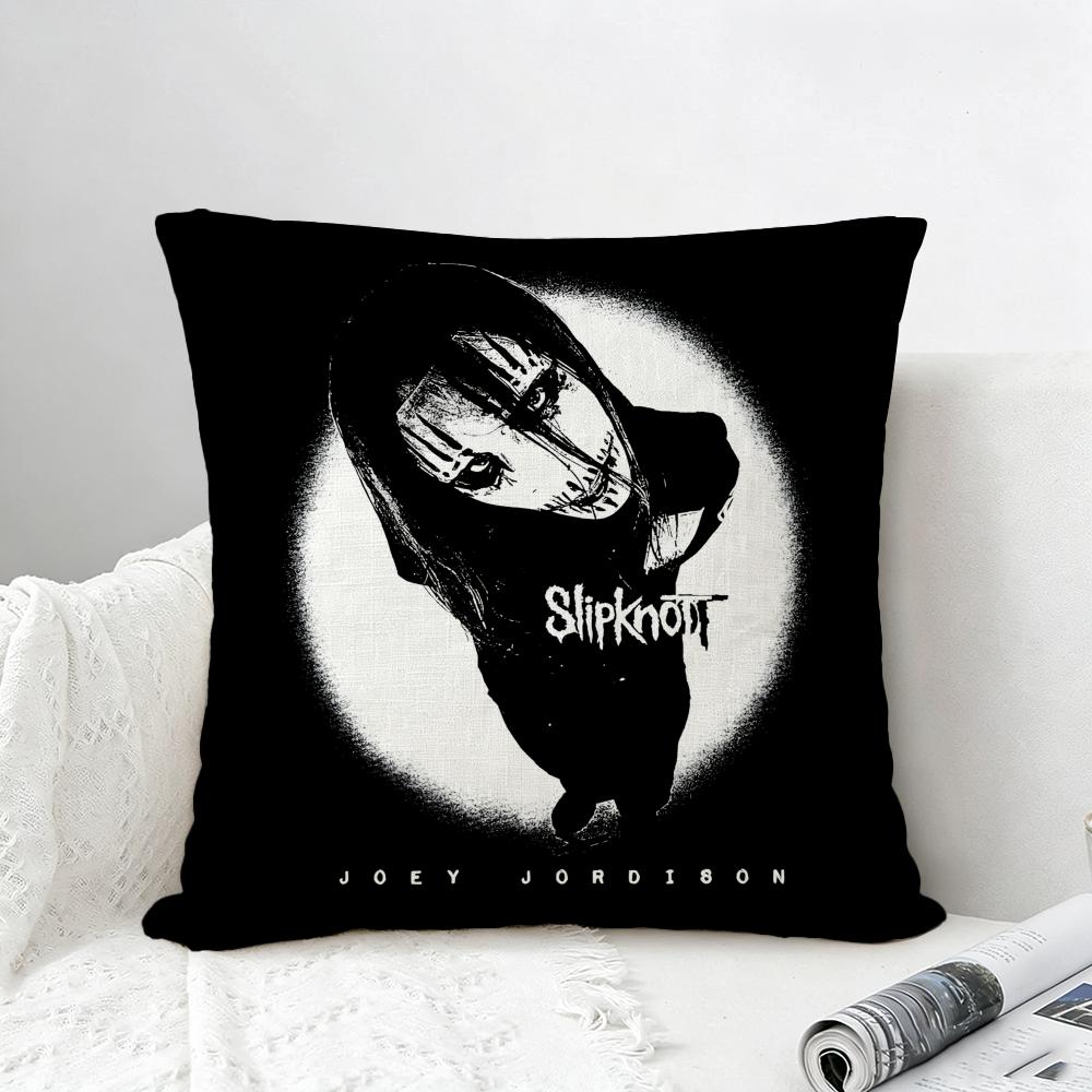 Band Slipknot Cushion Cover Natural Linen Pillowcase Set AllinOne Decor for Sofa Bedroom Chair