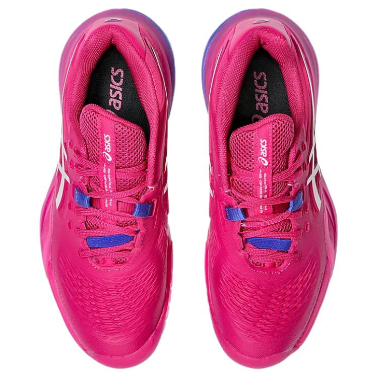 Asics GEL RESOLUTION X Износостойкие Низкие Теннисные Кроссовки Женские Розовые Кроссовки 1042A279-700