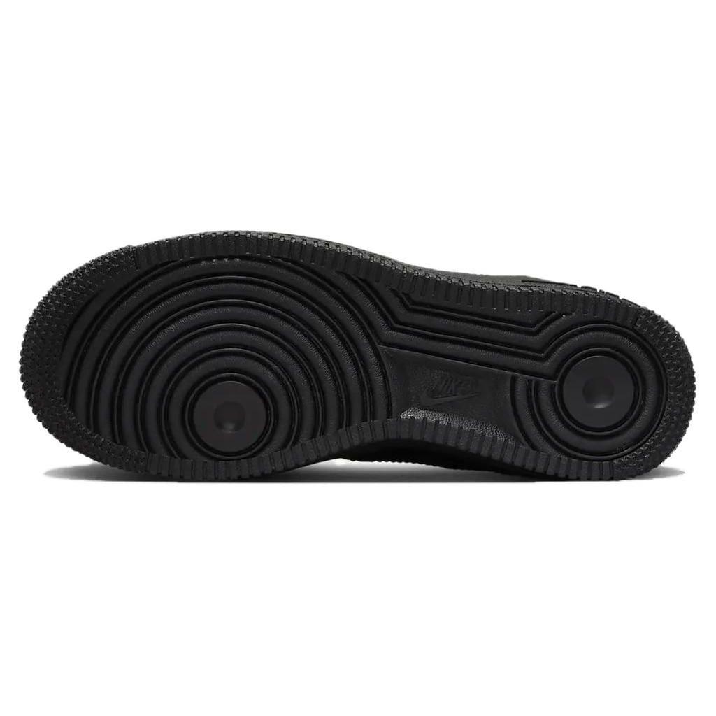 Nike Кроссовки Air Force 1 LE GS Triple Black для детей, повседневные FV5951-001