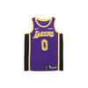NBA Basketball Jersey Los Angeles Lakers City Edition Fan Version Men Tops Purple AA7097-512