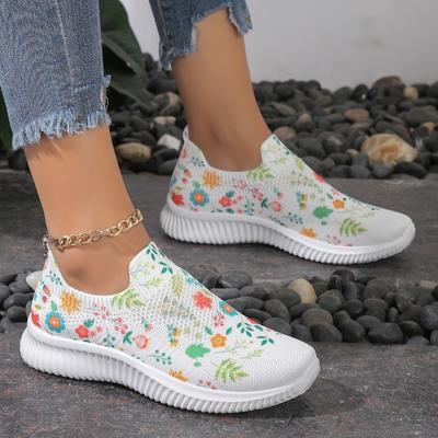 Женская обувь, спортивная обувь, плетеная обувь Fly, женская обувь, большие размеры, туфли без застежек, повседневная обувь