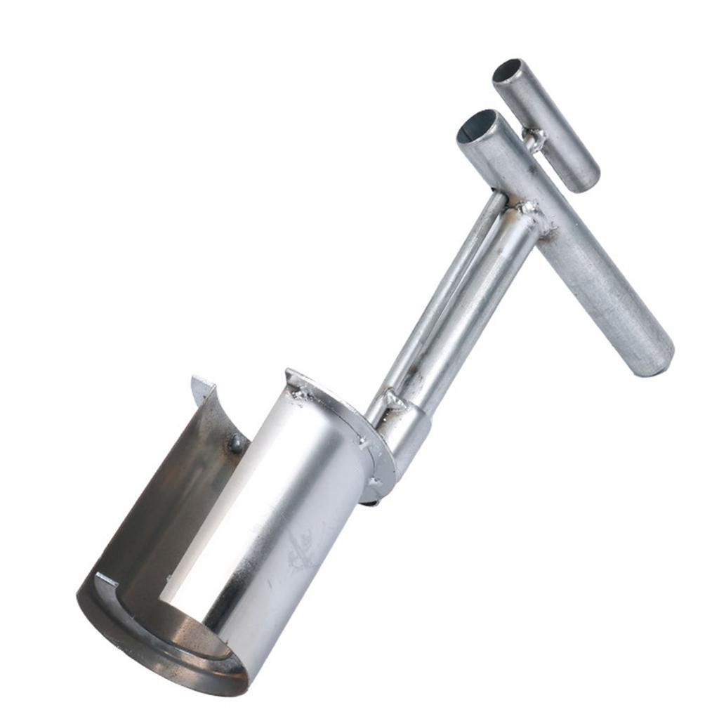 Tree Seedling Transplanter Planting Tool Plant and Fruit Seedlings Transplanter Soil Sampler Gardening Carbon Steel Hole Shovel