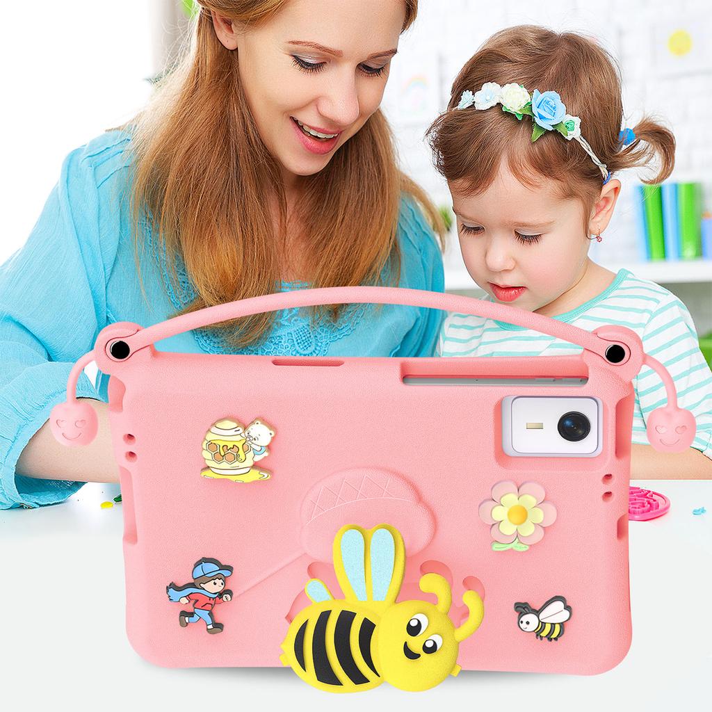 Shockproof Tablet Case with Stand and Handle, Washable EVA Foam Kids-Friendly Protective Cover Fits for , , , 11-inch