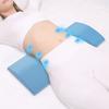 Memory Foam Lumbar Pillow Back Pain Relief Waist Support Pillow Wedge Bolster Pillow Back Stomach Sleepers Bed Rest Pillow for Car Sofa