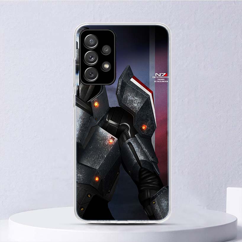 Мягкий чехол N7 Mass Effect для Samsung Galaxy A52 A42 A32 A22 A12 A02S Чехол для телефона A50 A51 A70 A71 A41 A31 A21S A40 A30 A20E A10 G