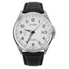 Radio Controlled Leather Strap White Dial Eco-Drive CB0250-17A 100M Men's Watch