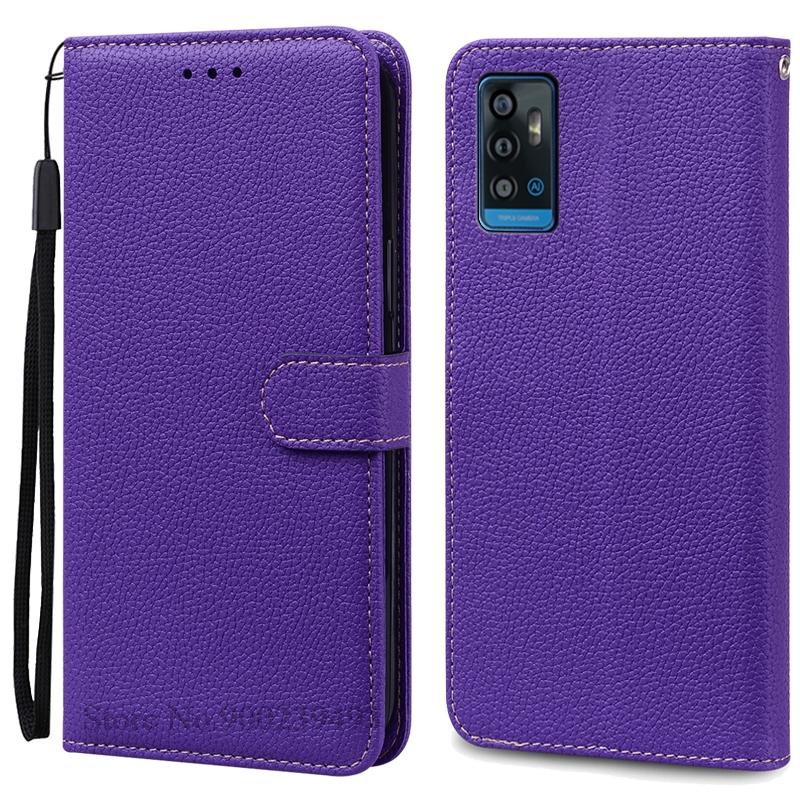 Чехол для ZTE Blade A71, мягкий силиконовый кожаный чехол-кошелек, чехол для ZTE Blade A71, мягкая задняя крышка, чехол Fundas Shell