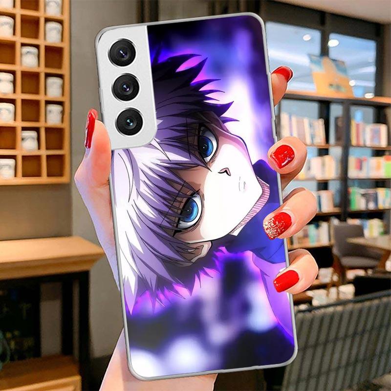 Чехол для телефона Hunter X Killua для Samsung Galaxy S26 S25 Edge S24 Ultra S23 S22 Plus S21 S20 FE Мягкий чехол-оболочка Galaxy S25