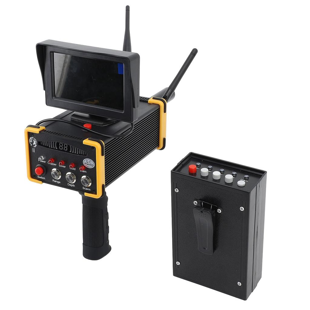 15m Depth 1000 Meters Range Metal Detector High Accuracy Metal Detector with Display Screen for