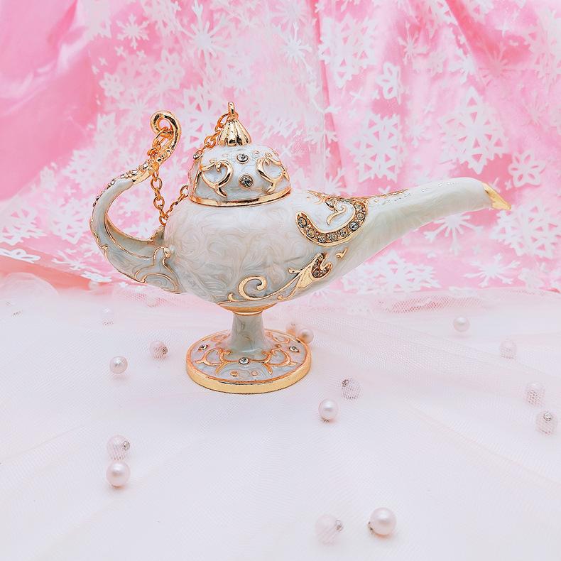 Birthday Gift Handmade Search Banner Magic Lamp Metal Jewelry Box Craft Gift