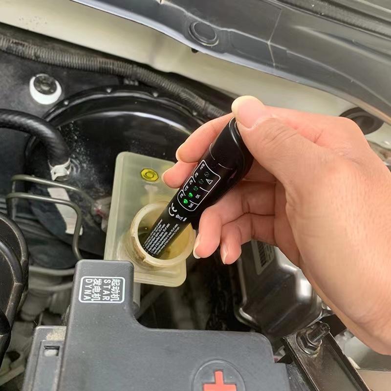 Авто Жидкие Диагностические Инструменты Тестирование Тестер Тормозной Жидкости Масляная Ручка для DOT 3/DOT 45 LED Точная Электронная Ручка Автоаксессуары