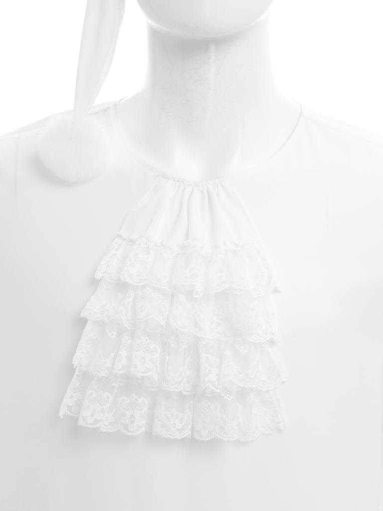 Мужская викторианская ночная рубашка с длинным рукавом, кружевная отделка, оборки на воротнике, изогнутый подол, ночной халат, костюм на Хэллоуин, Рождество