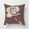 Office Living Room Home Pillowcase Simple Floral Retro Pillowcase Car Ornaments