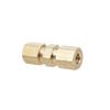 316inch Compression Fitting Copper Compression Tube Fitting Brake Line Adapter Fittings No Leakage