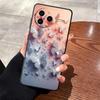Black Soft Phone Cover Case for Xiaomi Redmi A1 A2 Plus 10 9 14C 13C A3 A4 12C K40 K80 Pro A5 Cartoon Butterfly Pattern