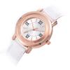 Ramidos Women Fashion Luxury Leisure Set Auger Leather Stainless Steel Quartz Watch