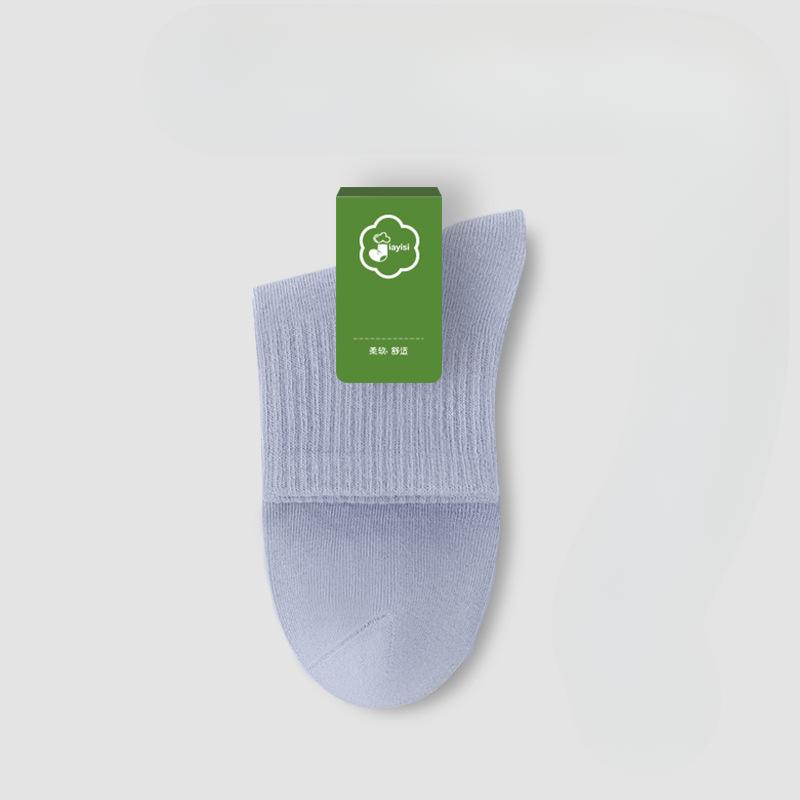 Мужские летние спортивные дезодорирующие влагоотводящие бесшовные носки-гольфы из чистого хлопка