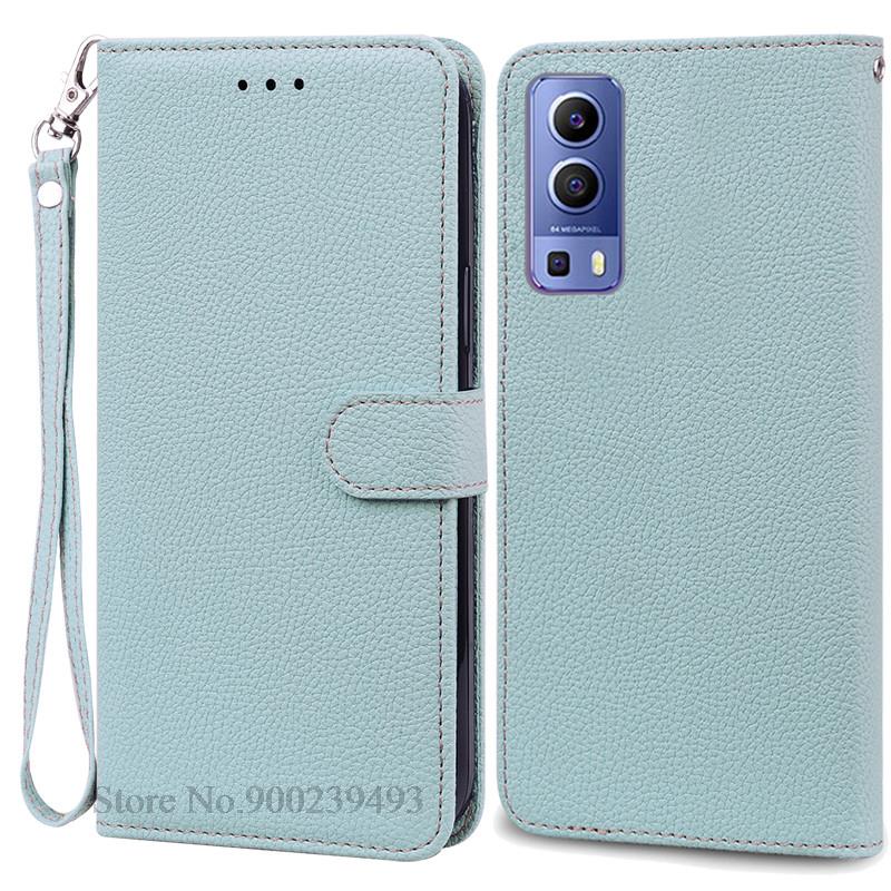 Для чехла Vivo Y52 5G Чехол Y72 5G Кожаный кошелек Флип-чехол для телефона Для Vivo Y72 Y52 Чехол-книжка для Vivo Y 52 72 5G Coque Fundas