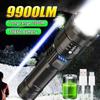 Telescopic Zoom Flashlight with Built-in Rechargeable Handheld Home Safety Lighting, Durable Structure, Emergency Preparation, Essential for Camping