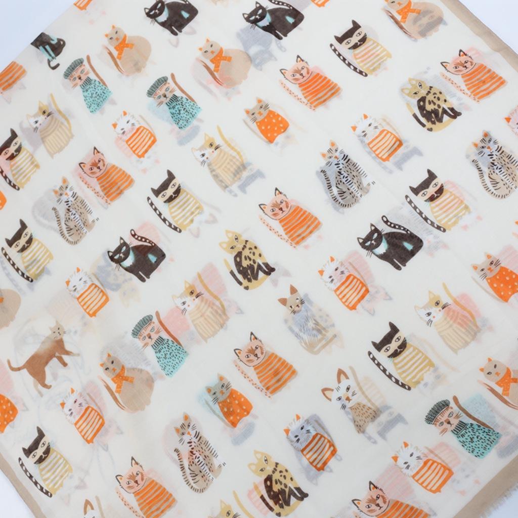 2024 Spring And Autumn Winter New Cotton And Hemp Long Thin Scarf Travel Versatile Sunscreen Warm Shawl For Women