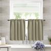1PC Washable Short Blackout Curtains 76×60CM Partition Curtain Durable Kitchen Curtain  Multipurpose