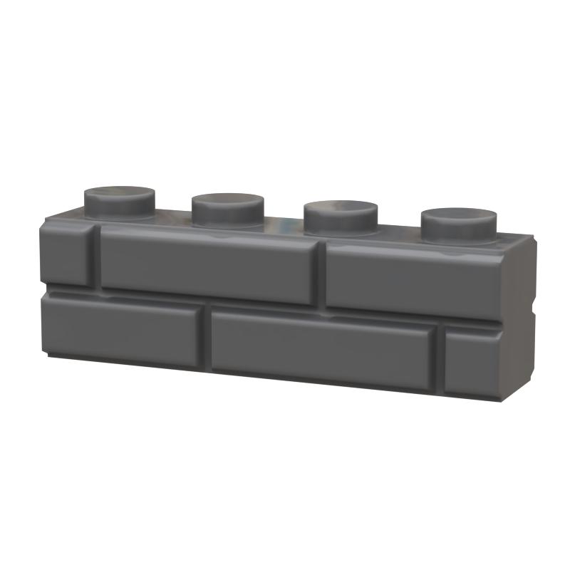 Masonry Wall Modified Bricks 15533 1x4 Toys Building Blocks Compatible Major Brand Profile Collection