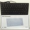 K1000 Проводная USB Портативная Мини-шоколадная клавиатура