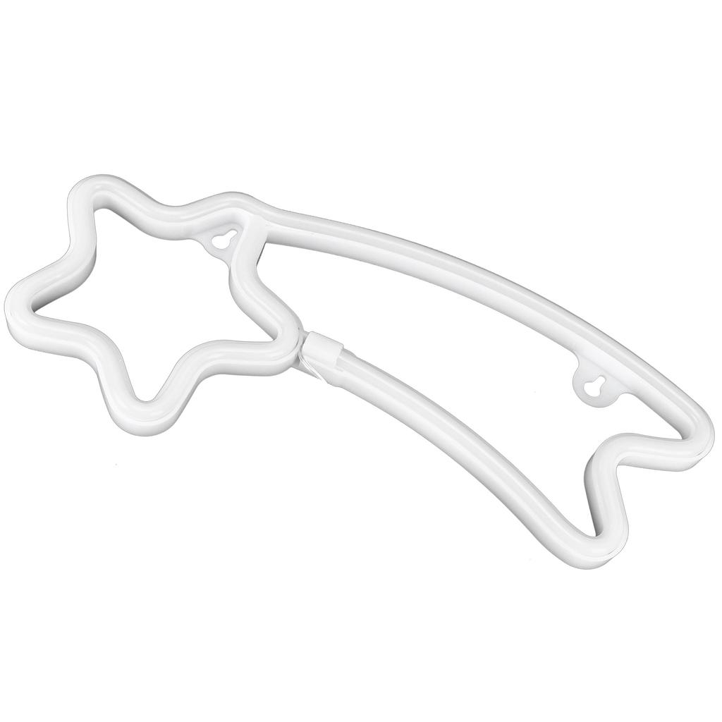 Светодиодная неоновая лампа в форме метеора, неоновая вывеска, лампа, предложение, свадьба, день рождения, украшение для вечеринки