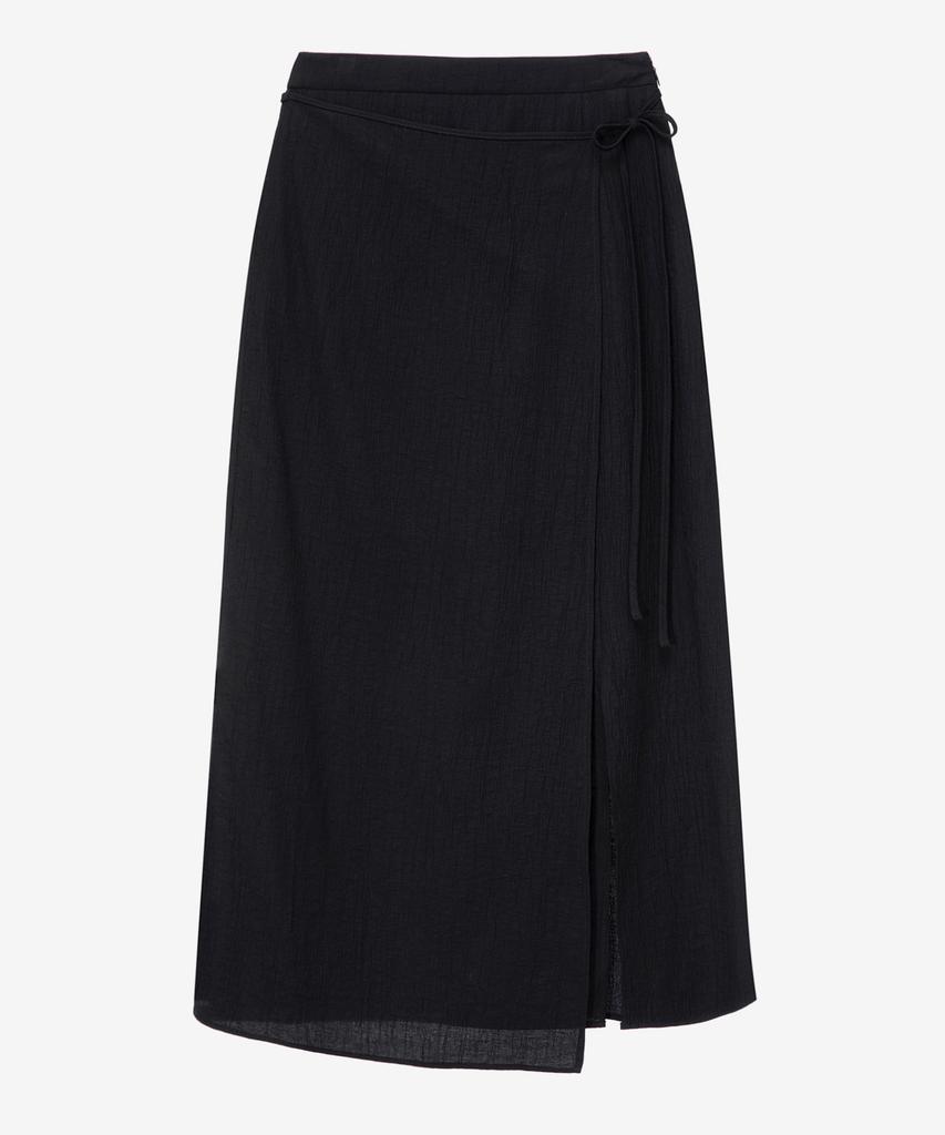 Mind Bridge Woman [W] Wrap Banding Black Skirt