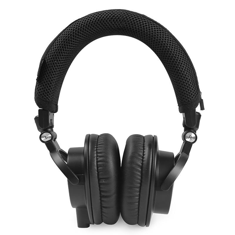 Headphone Head Beam Cover For Audio-Technica ATH-M50X Earphone Zipper knitted fabric headband protective cover Advanced feeling