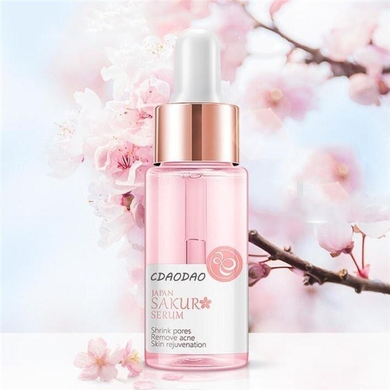 Увлажняющая сыворотка для лица с экстрактом японской сакуры 17мл