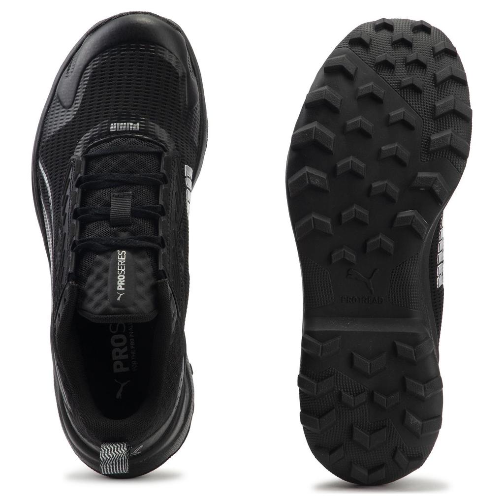 Puma Obstruct Profoam Удобные Универсальные Нескользящие Износостойкие Низкие Повседневные Кроссовки для Бега Мужские Кроссовки Черные 377888-04