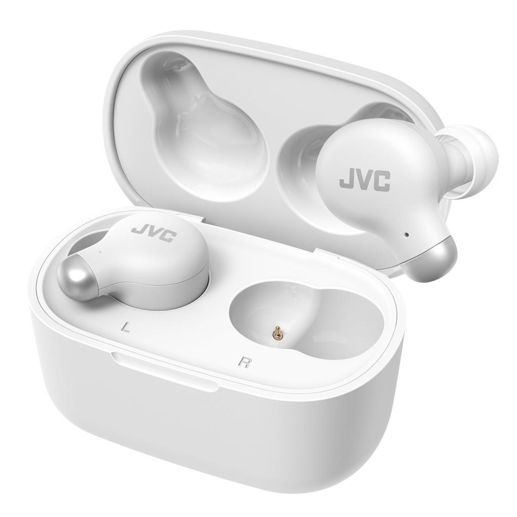 JVC Kenwood JVC Wireless Earphones Bluetooth Noise Canceling External Sound Capture Function Includes Microphone Up To 28 Hours Playback Compact