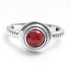 Garnet Ring, Fashion Jewelry, 925 Sterling Silver Handmade Ring, Silver Charm Jewelry, Unisex Ring