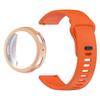 Smooth Silicone Watch Band & TPU Full Cover Soft Case for Amazfit Active Max Secure Buckle Sport Strap Set