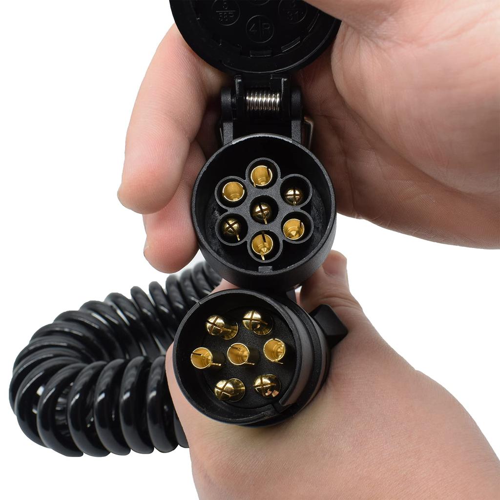 Удлинительный кабель для прицепа 3M 7 Pin удлинительный кабель для освещения прицепа грузовика свинцово-женский провод штекер гнездо провода детали соединительная цепь