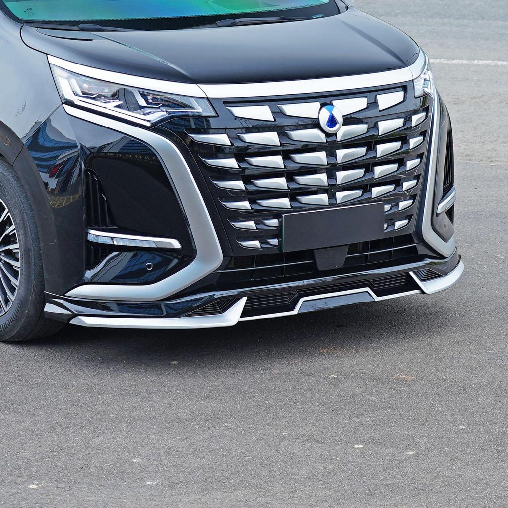 Комплект обвеса DC для BYD Denza D9 2022 года: Передний сплиттер, Губа, Задний спойлер, Пороги, Спойлер на крышу, Багажник на крышу.