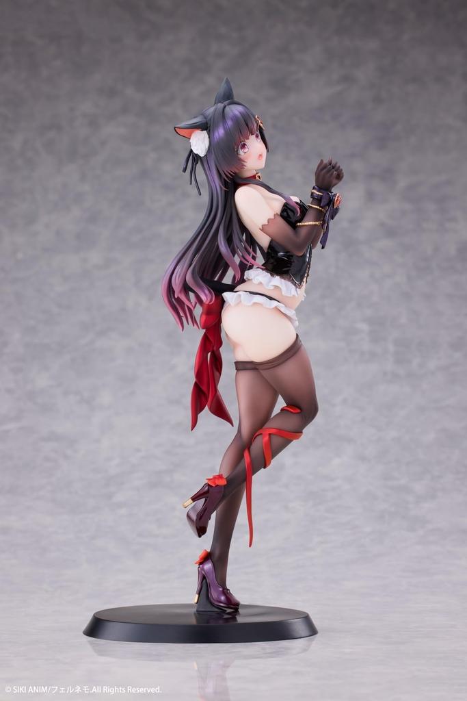 Original Illustration Cat Standard Edition Scale PVC ABS Finished Figure Fernemo's "Bound Rufuna-chan" 1/7 & Pre-painted