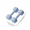 2 Pieces Dumbbell Vinyl Coated NonSlip Grip Hand Weight for Women, Beginners, Home