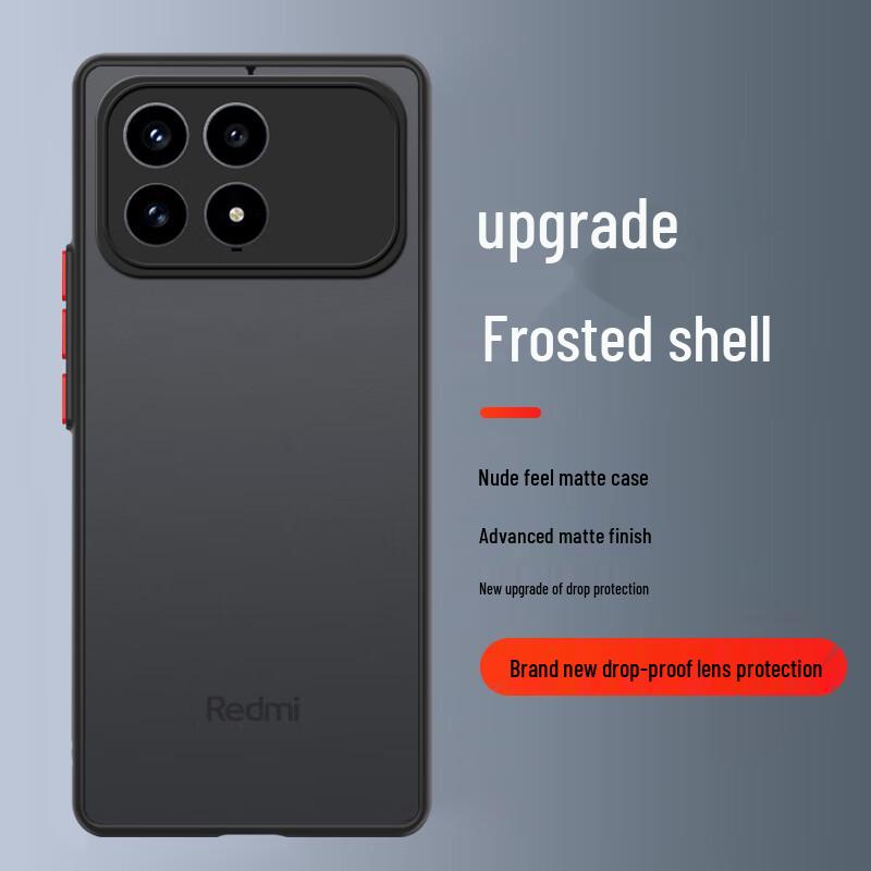 Baoxou Frosted Slim Full Lens Protection Phone Case for Xiaomi/Redmi