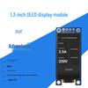 Модуль OLED-дисплея 1,3", 128x64, SPI/I2C, Последовательный порт с 4 отверстиями