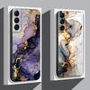 Мраморный чехол для телефона Samsung Galaxy A51 A52 A52s A53 A54 A55 A71 A72 A21s A31 A41 A16 A50 A70s Роскошная крышка