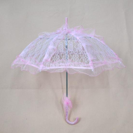 Винтажный кружевной вышитый зонт с длинной ручкой, легкий декоративный зонт для свадебной вечеринки, танцевального представления, зонт для фотосъемки