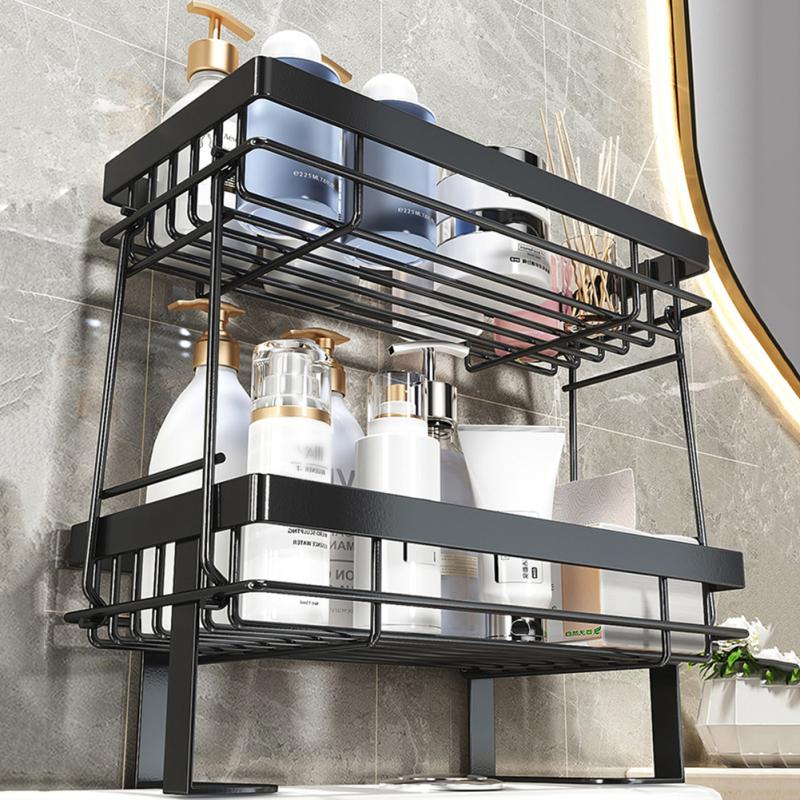 Полка для хранения над туалетом, Хранение над туалетом, Органайзер для хранения в ванной, Задняя часть полки для туалета