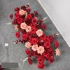 Customized Artificial Rose Flower Wedding Decoration Hang Flower Row Backdrop Decor Road Lead Flower Ball Party Stage Props