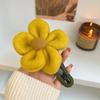 Мода Плюс Размер Плюшевый Цветок Заколка для Волос Новая Ложка для Задней Части Волос Высококлассная Элегантная и Модная Персонализированная Заколка в Одну Линию
