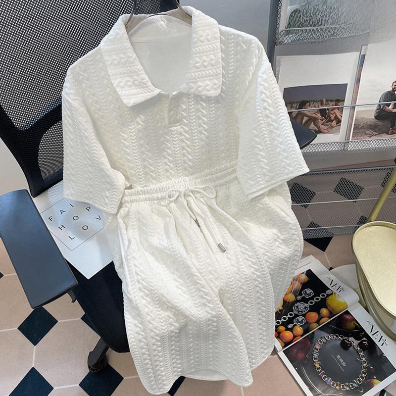 High-End Summer Cotton Fashion Suit: Women's Short Vest & Shorts Casual Sports Set